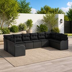 10-Piece Garden Sofa Set - Specifications Overview