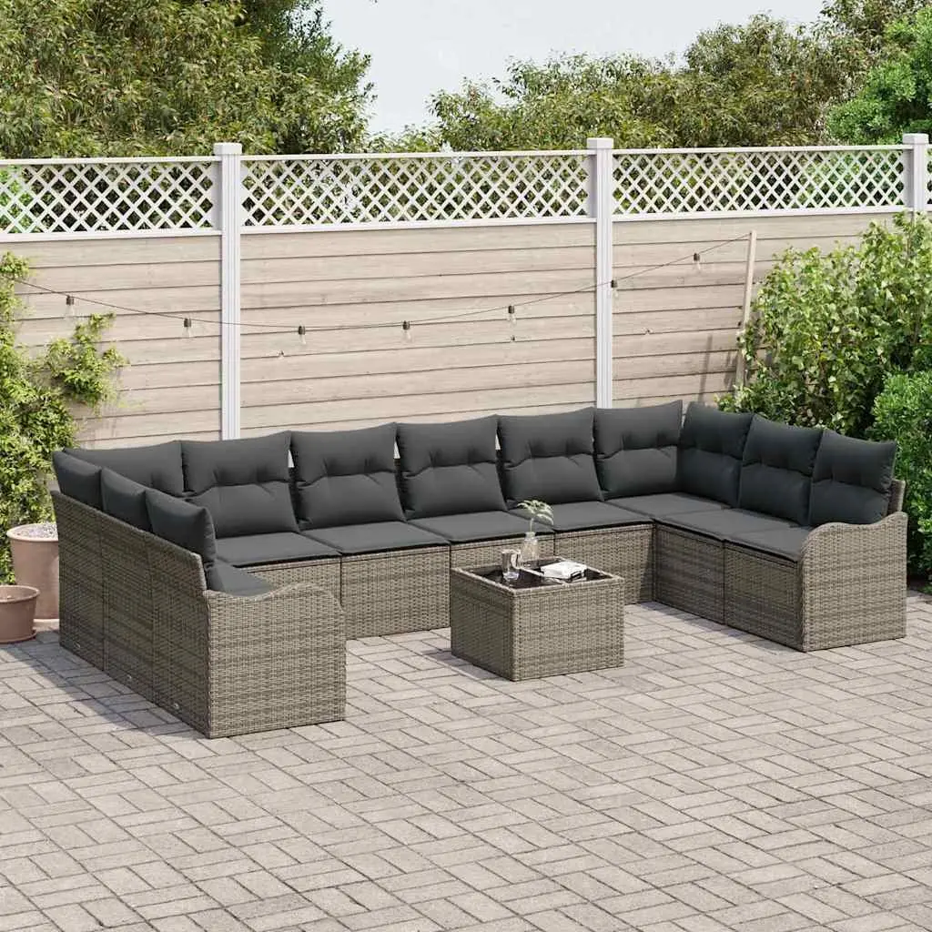 Grey Outdoor Garden Sofa Set