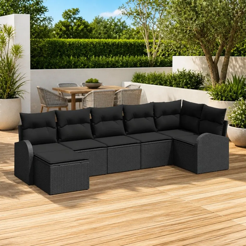 7-Piece Modular Garden Sofa Set