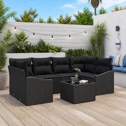 Specifications of 7-Piece Modular Garden Sofa Set