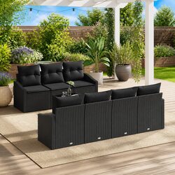Specifications for 8-Piece Outdoor Modular Sofa Set