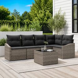 Specifications of the 6-Piece Grey Garden Sofa Set