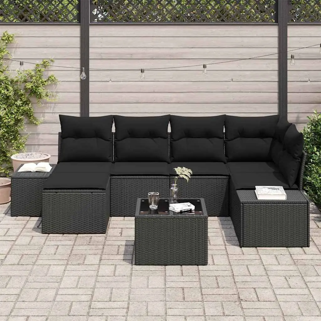 7 Piece Modular Outdoor Sofa Set