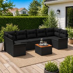 8-Piece Modular Garden Sofa Set: Specs and Features