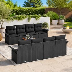 Specifications of Modular 9 Piece Garden Sofa Set