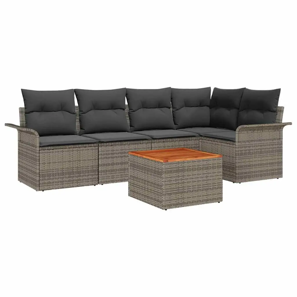 6-Piece Modular Garden Sofa Set