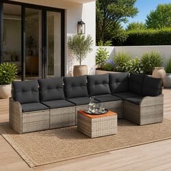 7-Piece Modular Garden Sofa Set: Specs and Details
