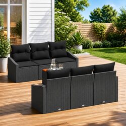 7-Piece Garden Sofa Set: Specifications & Features
