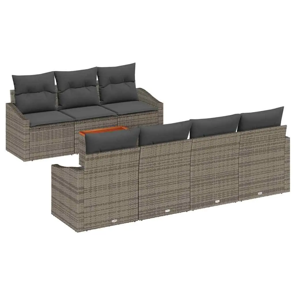 8-Piece Modular Garden Sofa Set