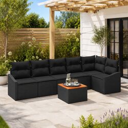 Specifications of the 7-Piece Modular Garden Sofa Set