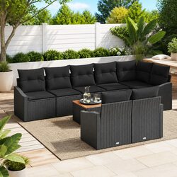 9-Piece Garden Sofa Set: Modular Outdoor Furniture Specs