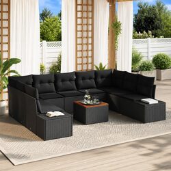 Specifications of 10-Piece Modular Garden Sofa Set