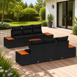 Specifications of 7-Piece Modular Outdoor Sofa Set