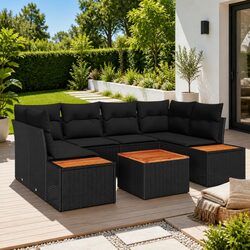 6-Piece Garden Sofa Set: Specs and Features Overview