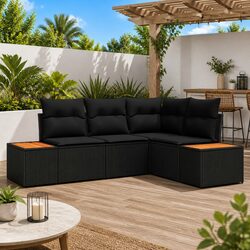 5-Piece Modular Garden Sofa Set - Dimensions and Specs