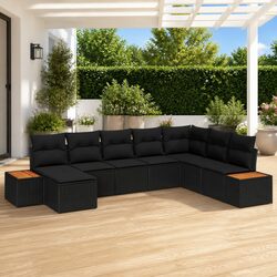 Specifications of 8-Piece Modular Outdoor Sofa Set
