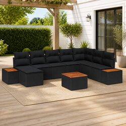 9-Piece Modular Garden Sofa Set Specifications