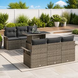 7-Piece Garden Sofa Set: Specifications & Features