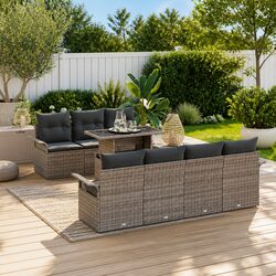 8-Piece Modular Garden Sofa Set Specifications and Features