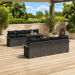Specifications of Modular Garden Sofa Set with 9 Pieces