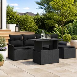 Modular Garden Sofa Set Specifications - 6 Pieces