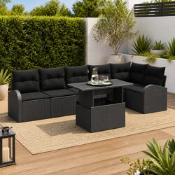7 Piece Modular Garden Sofa Set Specifications Overview