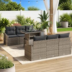 7-Piece Outdoor Sofa Set: Specifications and Features