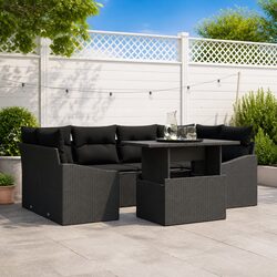 Modular 7-Piece Outdoor Garden Sofa Specifications