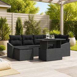Detailed Specifications of 7 Piece Garden Sofa Set