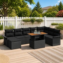9-Piece Modular Garden Sofa Set Specifications