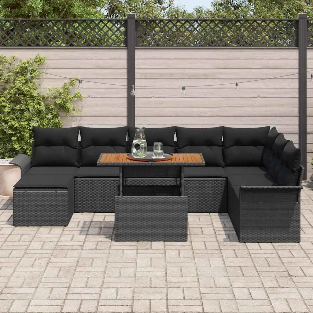 9-Piece Modular Garden Sofa Set
