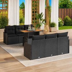 Specifications for Modular 7-Piece Garden Sofa Set
