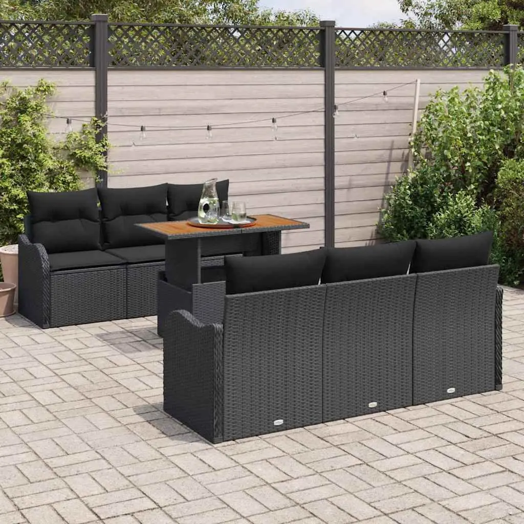 Modular 7-Piece Garden Sofa Set