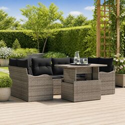 Specifications of 7-Piece Garden Sofa Set with Cushions