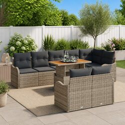 9-Piece Outdoor Sofa Set Specifications and Details