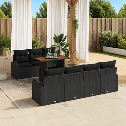 8-Piece Outdoor Sofa Set: Specifications and Features