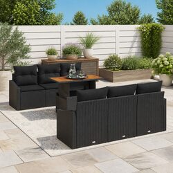 Specifications of 7-Piece Modular Garden Sofa Set