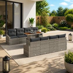 9-Piece Modular Patio Furniture Set Specifications