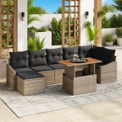 Detailed Specifications of 8 Piece Outdoor Sofa Set