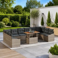 Specifications of 11-Piece Outdoor Sofa Set
