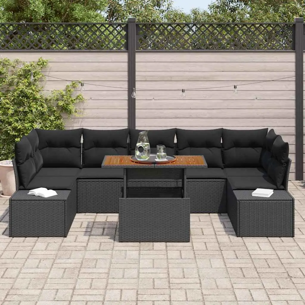 Outdoor Garden Sofa Set 8 Piece Modular Rattan Corner Dining Patio Sectional