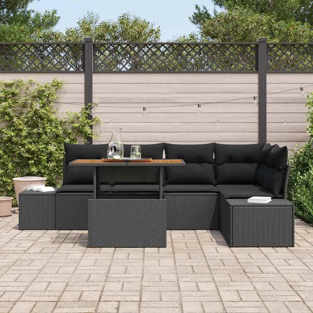 6-Piece Modular Garden Sofa Set