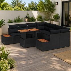 9-Piece Garden Sofa Set: Specs and Features Overview