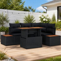 5-Piece Modular Garden Sofa Set Specifications and Features