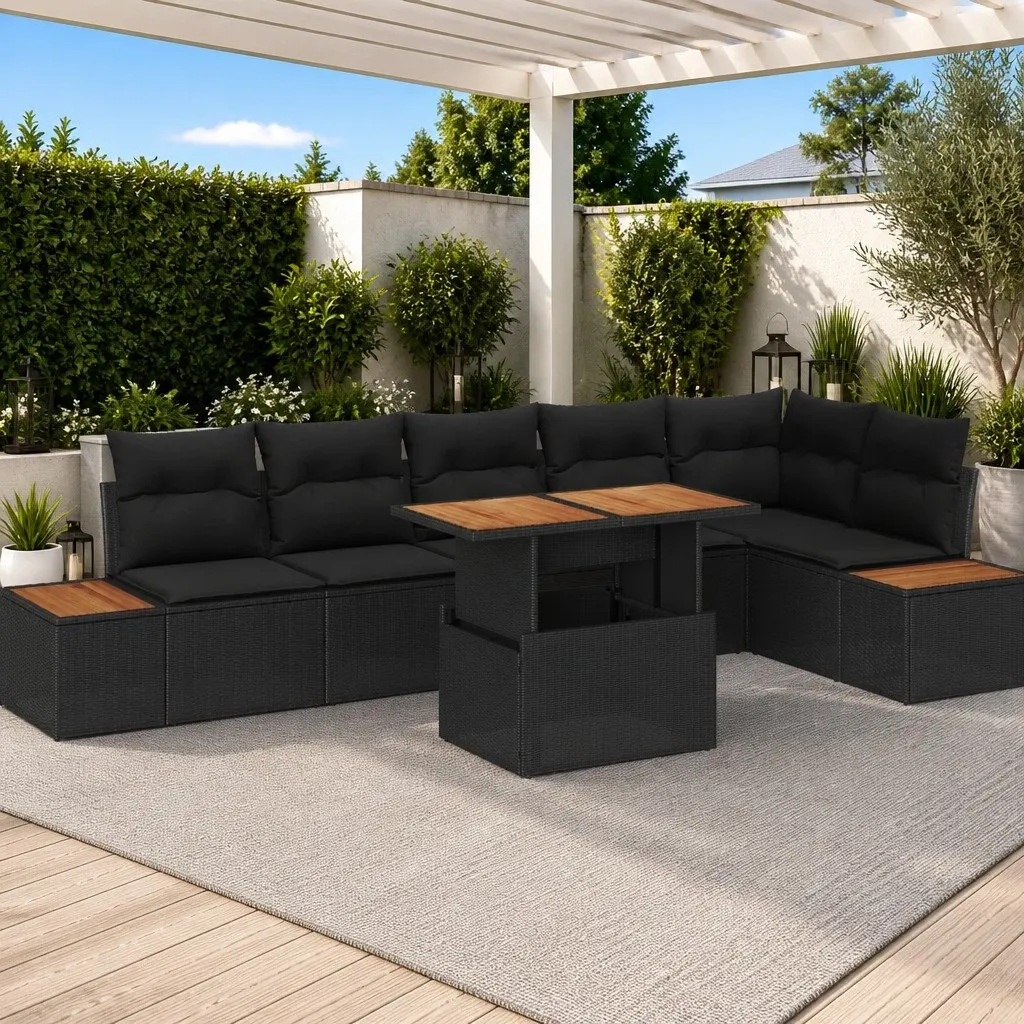 7-Piece Outdoor Modular Sofa Set