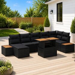 8-Piece Outdoor Garden Sofa Set Specifications and Details