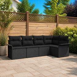 Specifications of 5-Piece Modular Garden Sofa Set