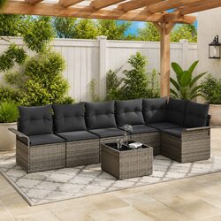 Specifications of 7-Piece Modular Outdoor Sofa Set