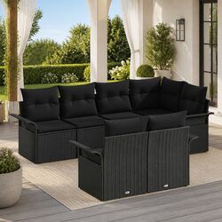 Specifications of 7 Piece Garden Sofa Set with Cushions