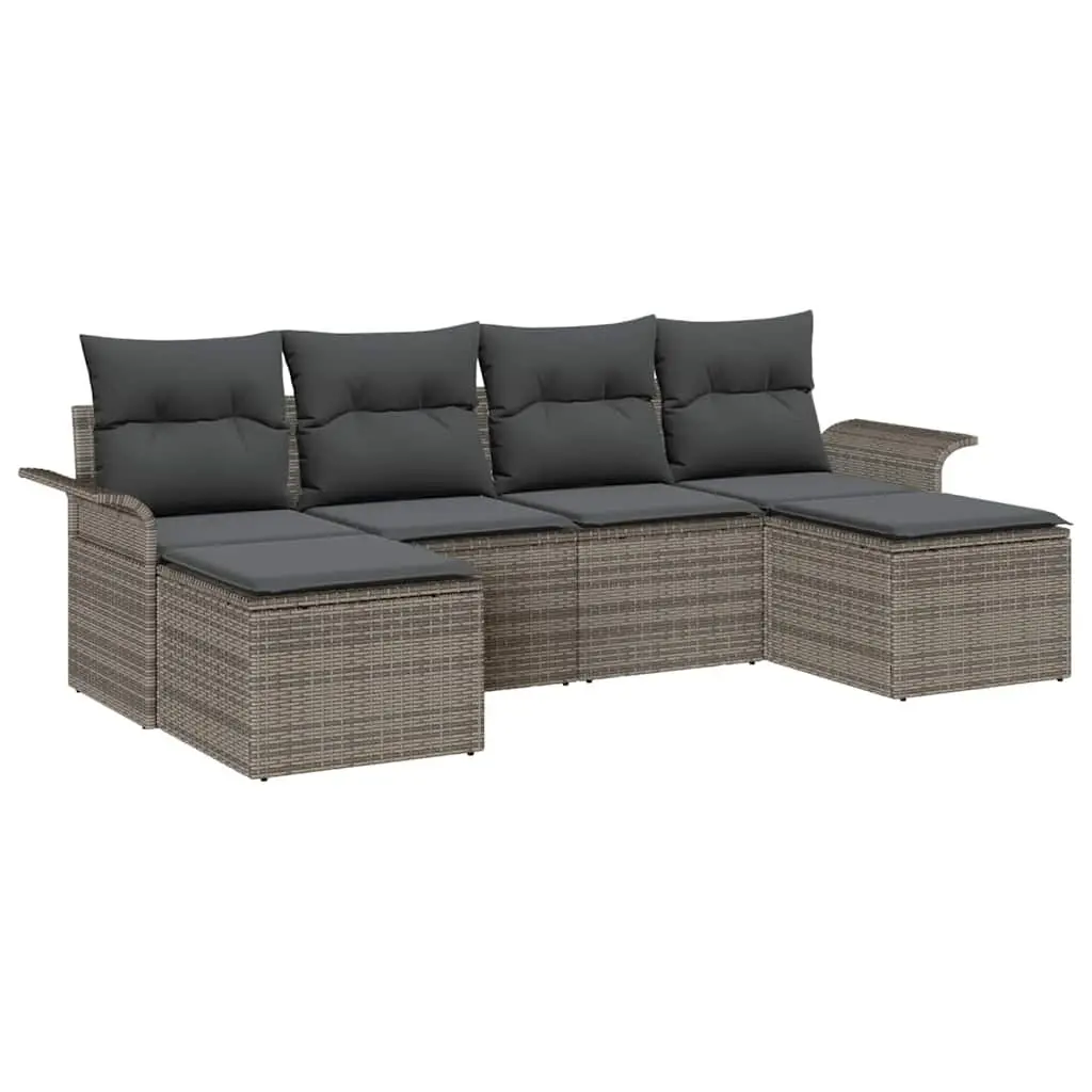 6-Piece Modular Garden Sofa Set
